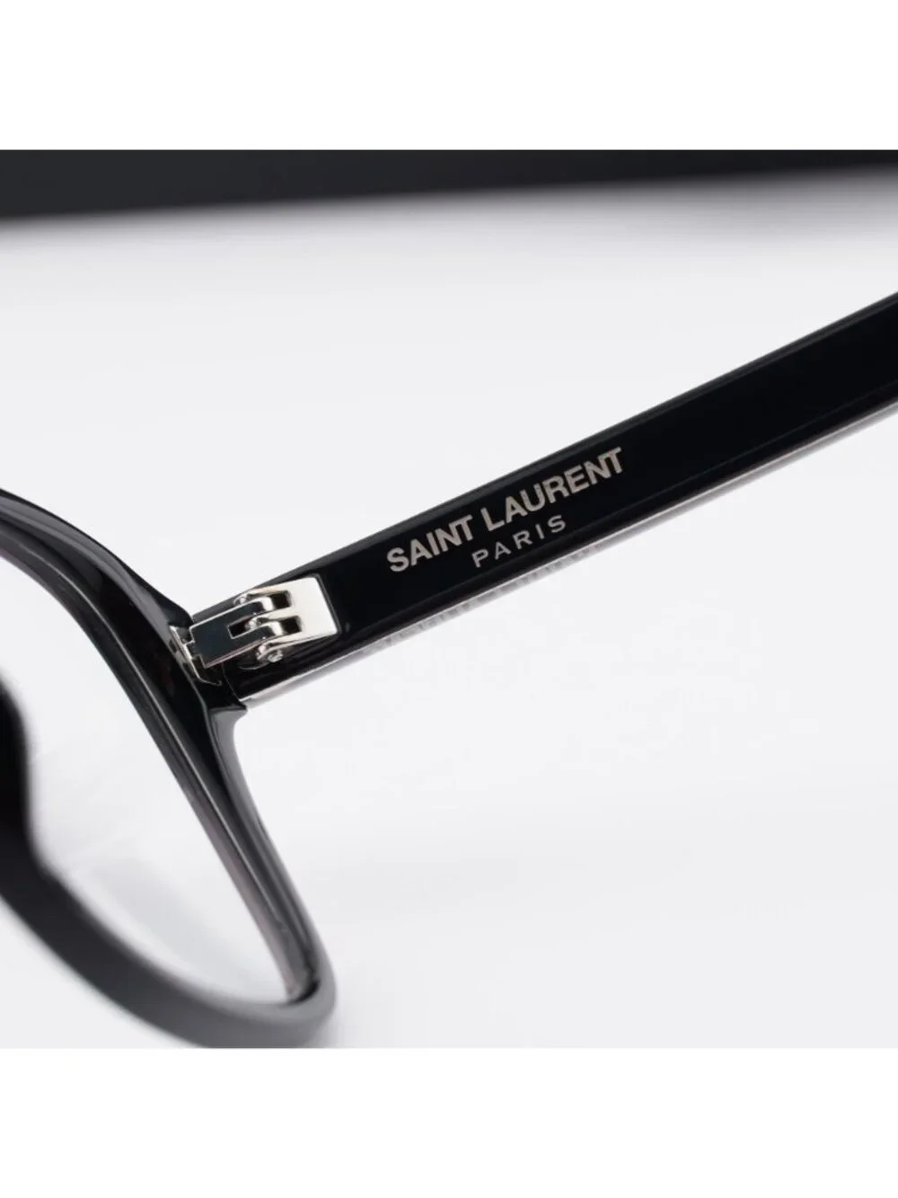 Saint Laurent SL881 OPT 001 Eyeglasses Black 55mm Aviator Frame